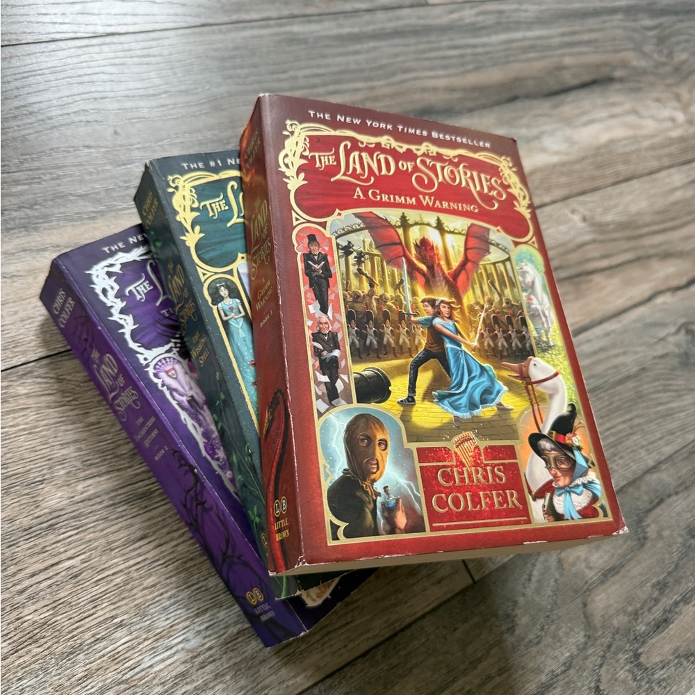 The Land of Stories Book Set, by Chris colfer